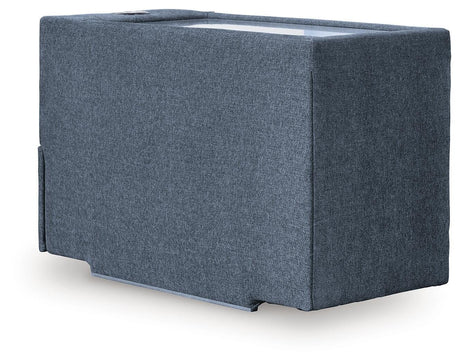 Modmax Ink Next-Gen Nuvella™ 5-Piece Sectional — back view