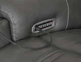 5Z - Pittson Anchor Leather 7-Piece Power Reclining Sectional view 3