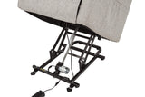 Dayes Upholstered Power Lift Recliner Chair Taupe