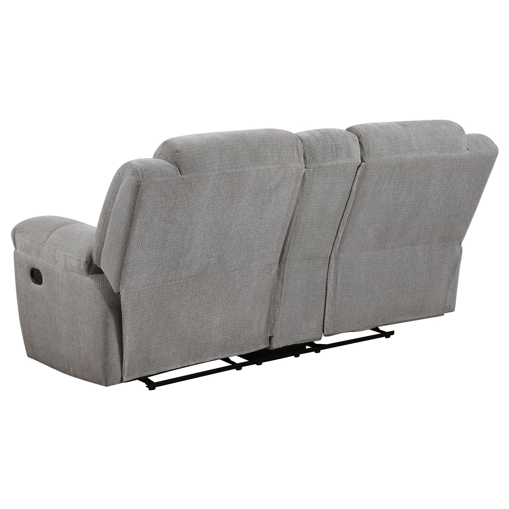 Grimm Gray Reclining Sofa Loveseat Recliner