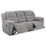 Grimm Gray Reclining Sofa