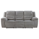 Grimm Gray Reclining Sofa