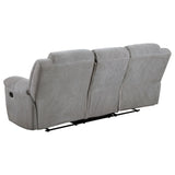 Grimm Gray Reclining Sofa
