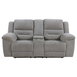 Grimm Gray Reclining Loveseat