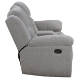 Grimm Gray Reclining Loveseat