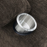 Houston Upholstered Power Lift Recliner Chair Dark Brown 603233P