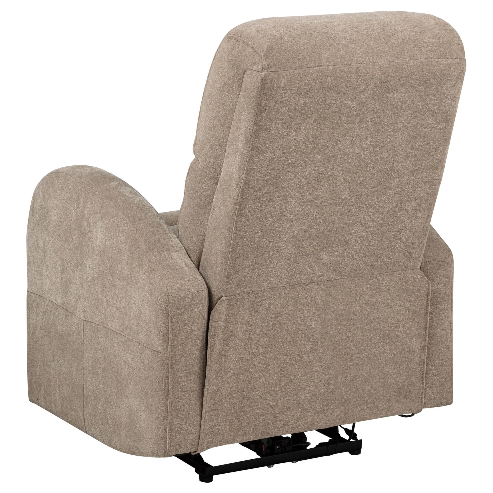 Grant Fabric Upholstered Power Recliner Chair Camel