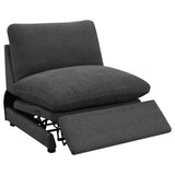 Collins 5-Piece Modular Power Reclining Sectional Dark Grey
