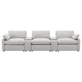Collins 5-piece Power Reclining Home Theater Seating Grey
