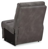 Next-Gen Durapella Slate 4-Piece Power Reclining Sectional