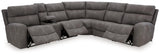 Next-Gen Durapella Slate 6-Piece Power Reclining Sectional