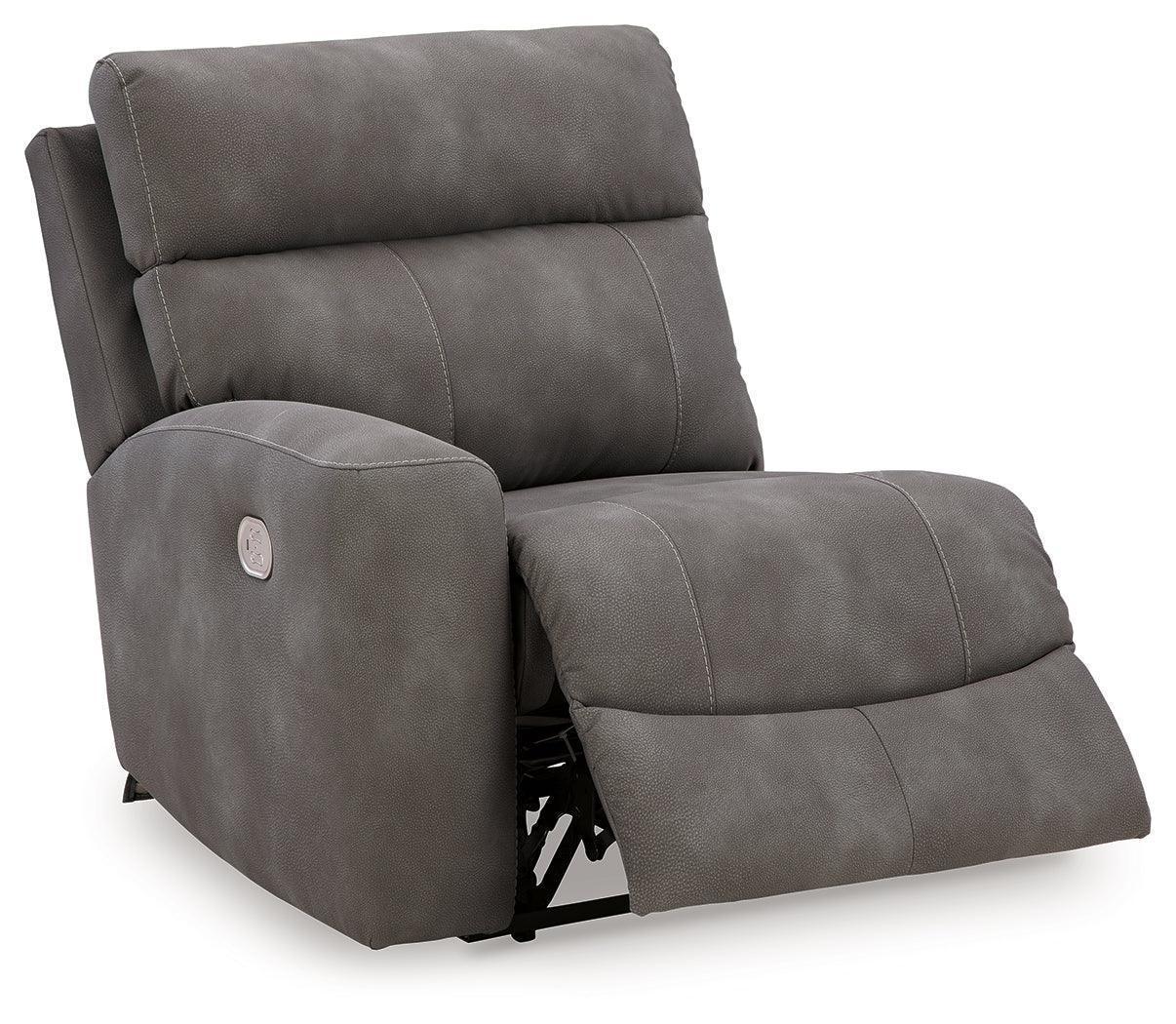 Next-Gen Durapella Slate 5-Piece Power Reclining Sectional