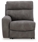 Next-Gen Durapella Slate 5-Piece Power Reclining Sectional