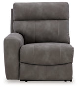 Next-Gen Durapella Slate 3-Piece Power Reclining Sectional