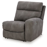 Next-Gen Durapella Slate 3-Piece Power Reclining Sectional