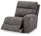 Next-Gen Durapella Slate 4-Piece Power Reclining Sectional