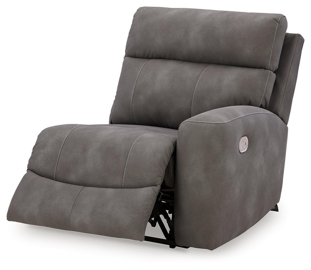 Next-Gen Durapella Slate 4-Piece Power Reclining Sectional