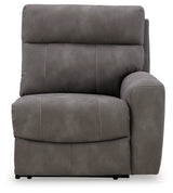 Next-Gen Durapella Slate 3-Piece Power Reclining Sectional