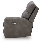 Next-Gen Durapella Slate 3-Piece Power Reclining Sectional
