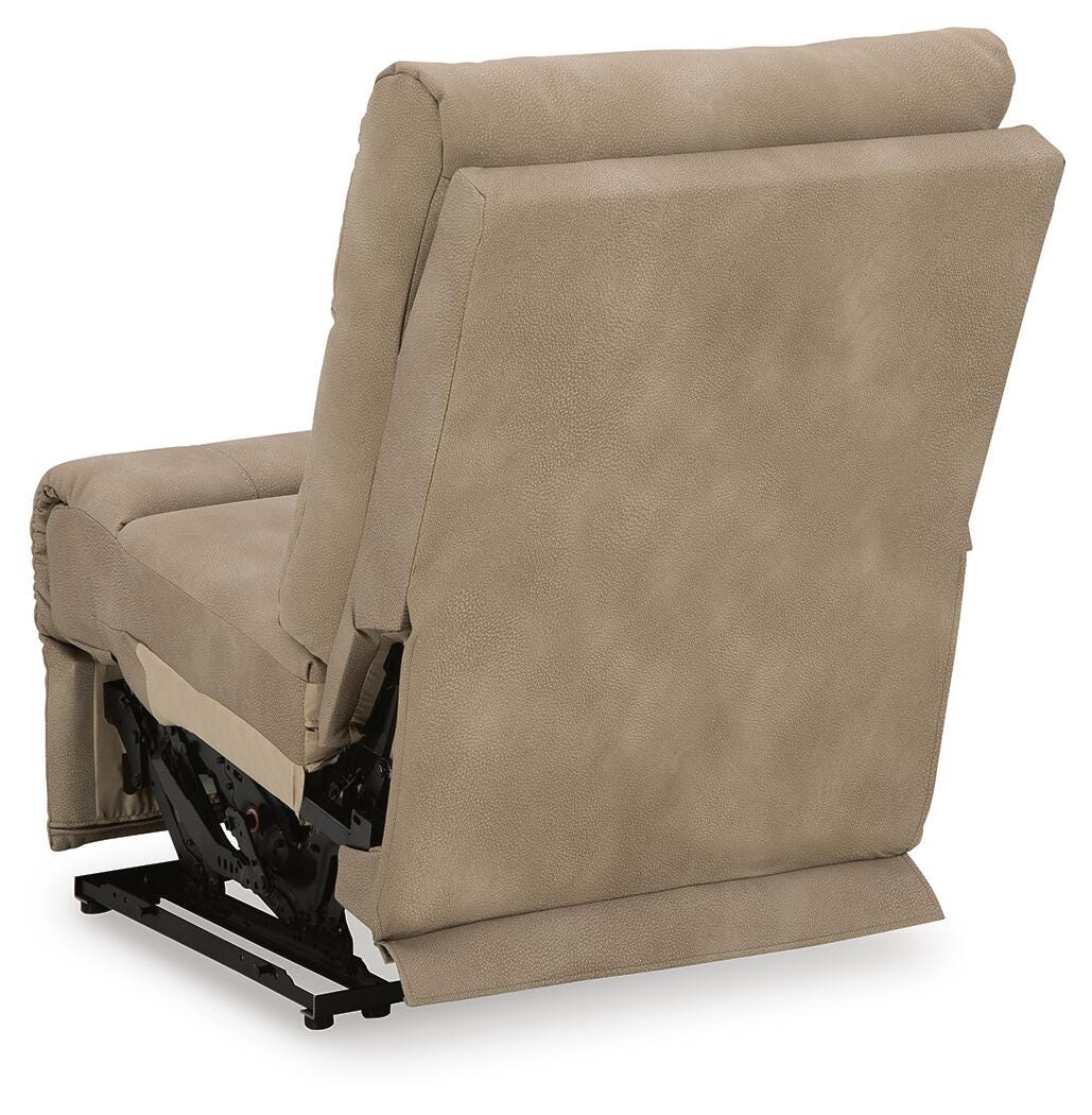 Next-Gen Durapella Sand 4-Piece Power Reclining Sectional view 7