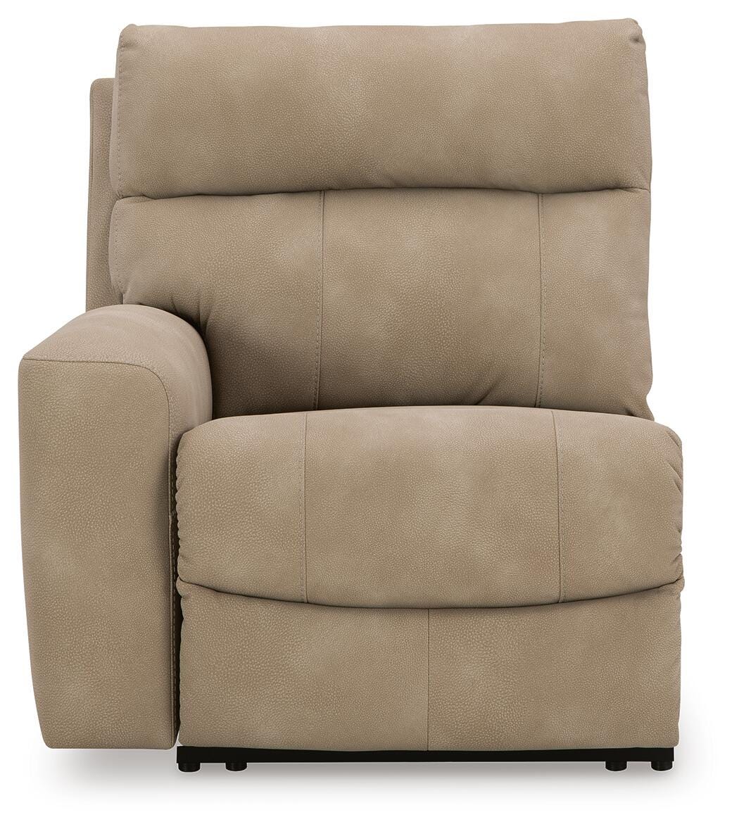 Next-Gen Durapella Sand 4-Piece Power Reclining Sectional view 8