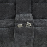 Kennett Chenille Upholstered Power Reclining Loveseat Grey