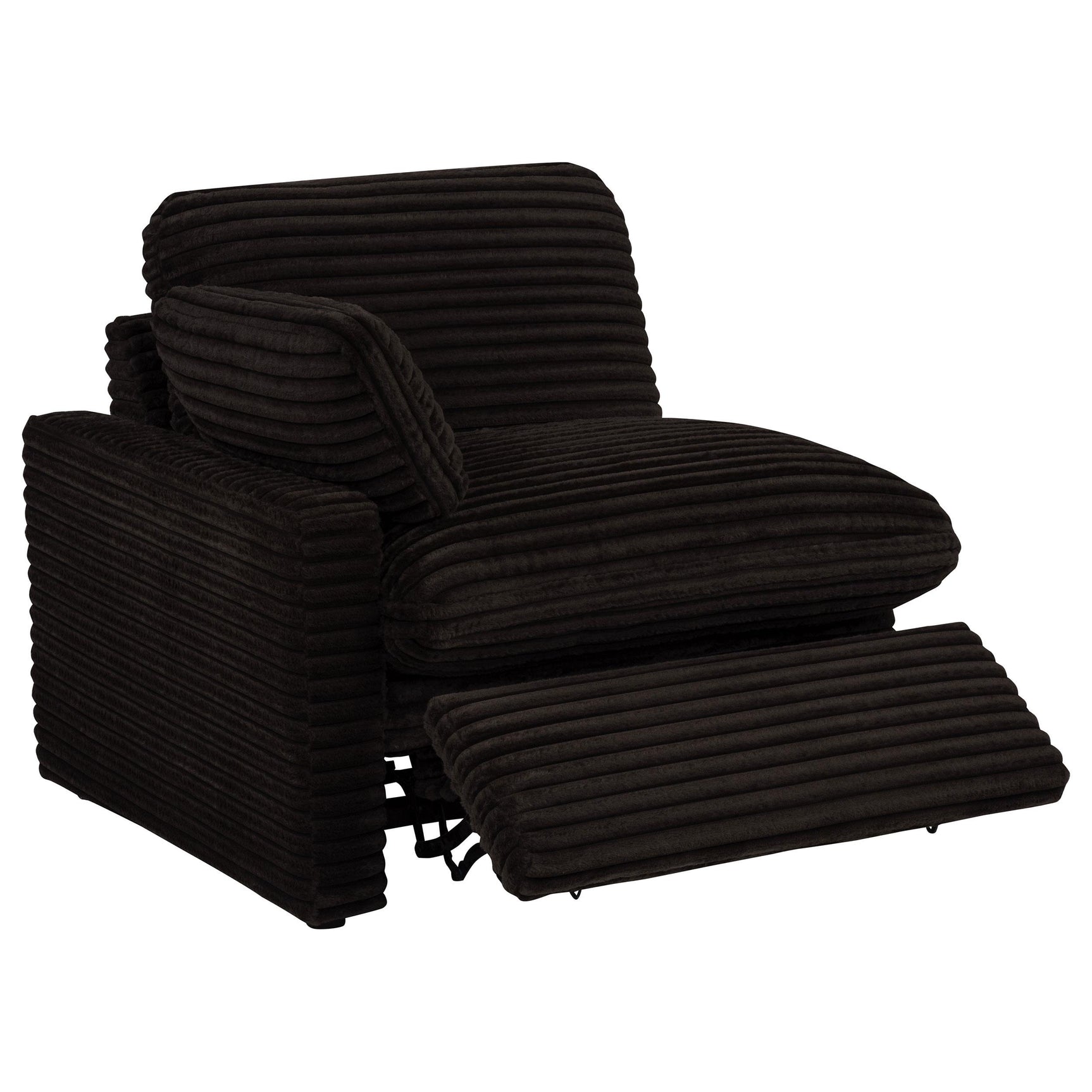 Collins 5-Piece Power Reclining Home Theater Seating Chocolate Brown