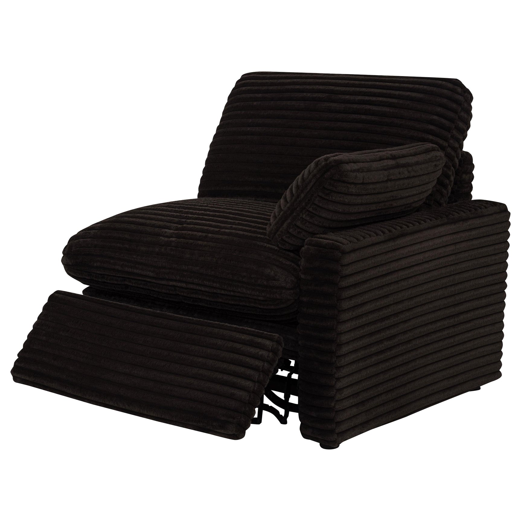 Collins 5-Piece Power Reclining Home Theater Seating Chocolate Brown