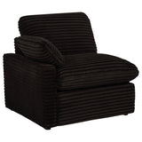 Collins Modular Power Loveseat Chocolate Brown