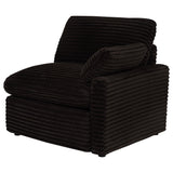 Collins Modular Power Loveseat Chocolate Brown