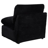 Collins Modular Armless Chair Black