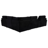 Collins 6-piece Modular Power Reclining Sectional Black