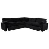 Collins 5-piece Modular Power Reclining Sectional Black