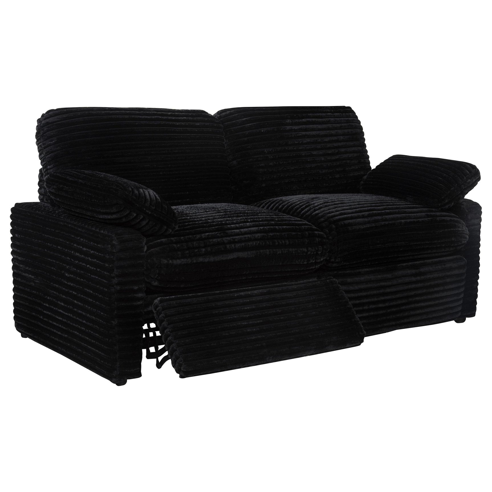 Collins Modular Power Loveseat Black