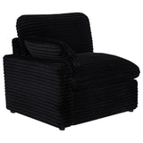 Collins Modular Power Loveseat Black
