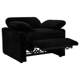 Collins Upholstered Power Recliner Chair Black