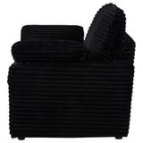 Collins Upholstered Power Recliner Chair Black