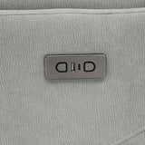 Adler Upholstered Power Swivel Glider Recliner Ivory
