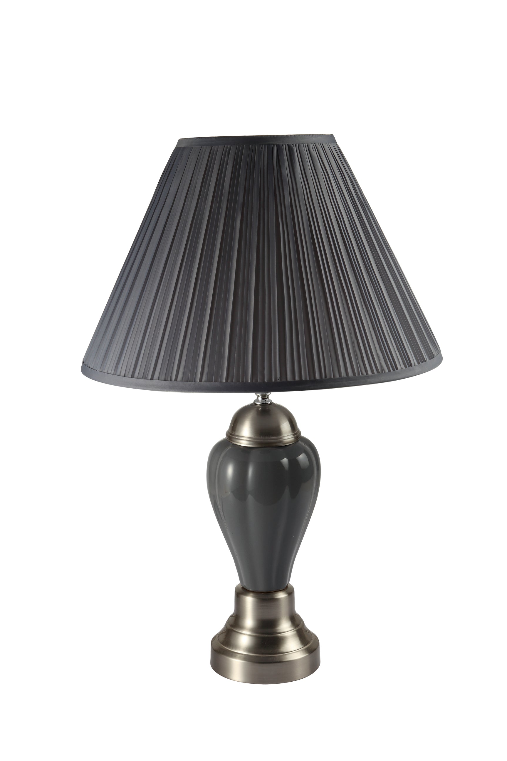 Porcelain Gray Lamp