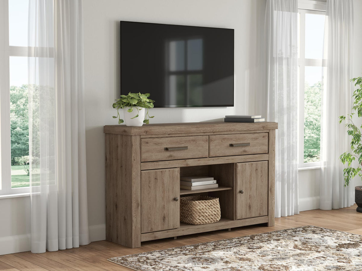 Garistyn Brown 62" TV Stand — product view
