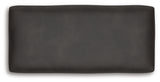 Lofton-Pike Shadow Faux Leather Oversized Accent Ottoman