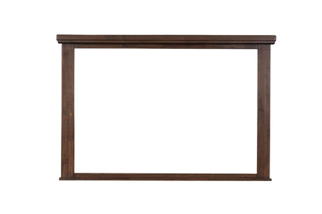 Brown Modern Traditional Solid Wood Veneers Fabric Upholstered Tufted Shelves Bedroom Set - Ella Furniture