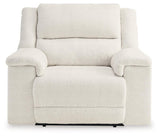 Keensburg Linen Velvet Oversized Power Recliner
