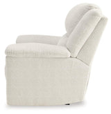 Keensburg Linen Velvet Oversized Power Recliner