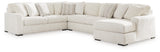 Chessington Ivory 4-Piece Sectional With Chaise 61904S4