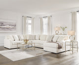 Chessington Ivory 4-Piece Sectional With Chaise 61904S4