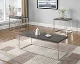 Ore International Chrome Metal Acrylic Table Lamp 19 - Ella Furniture