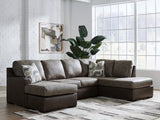 Castille Way Fossil 2-Piece Sleeper Sectional with Chaise