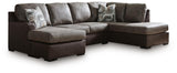 Castille Way Fossil 2-Piece Sectional with Chaise