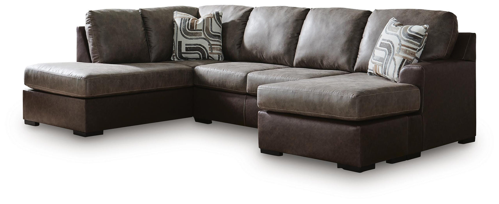 Castille Way Fossil 2-Piece Sleeper Sectional with Chaise